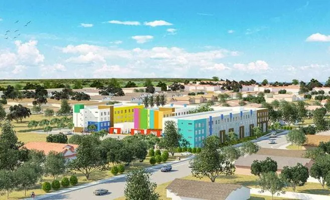 Architectural rendering of Vista Lane I, a Mirka Investments housing community in San Ysidro